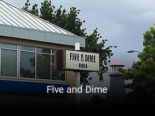 Book a table now at Five and Dime