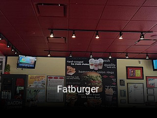 Book a table now at Fatburger