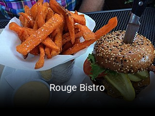 Book a table now at Rouge Bistro