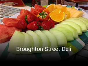 Book a table now at Broughton Street Deli