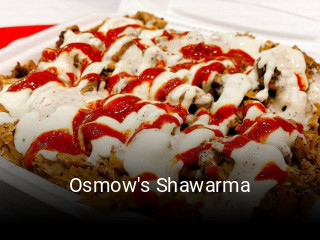 Book a table now at Osmow's Shawarma