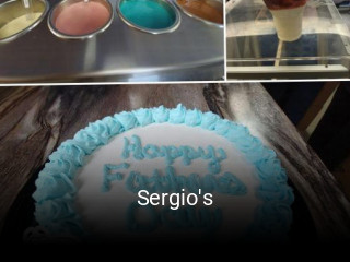 Book a table now at Sergio's
