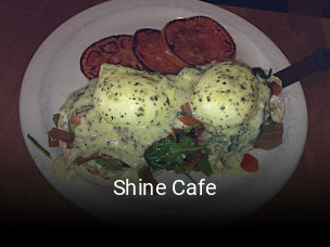 Book a table now at Shine Cafe