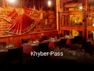 Khyber Pass table reservation