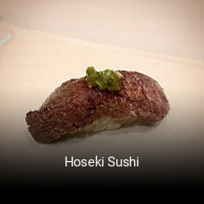 Hoseki Sushi reservation