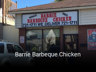 Barrie Barbeque Chicken reserve table