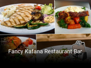 Book a table now at Fancy Kafana Restaurant Bar