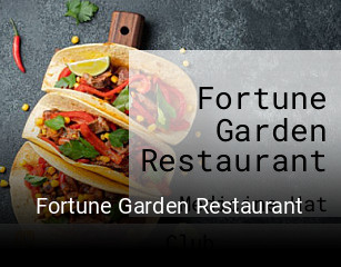 Fortune Garden Restaurant table reservation