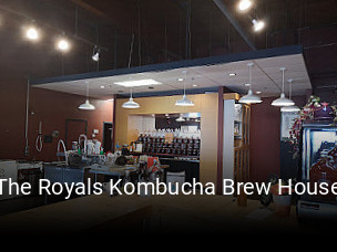 The Royals Kombucha Brew House book table