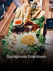 Springmoon Downtown table reservation