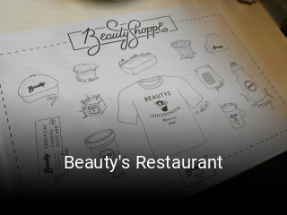 Beauty's Restaurant reserve table