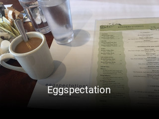 Book a table now at Eggspectation