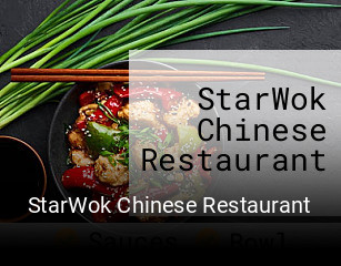 StarWok Chinese Restaurant table reservation