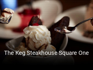 The Keg Steakhouse Square One reserve table