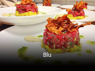 Book a table now at Blu