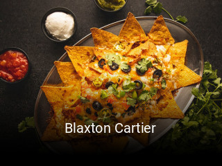 Book a table now at Blaxton Cartier
