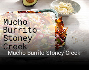 Mucho Burrito Stoney Creek book table