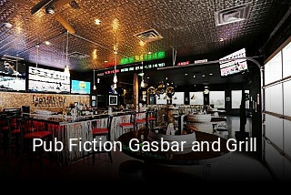 Pub Fiction Gasbar and Grill table reservation