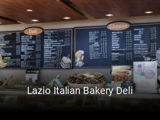 Lazio Italian Bakery Deli book online
