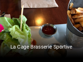 La Cage Brasserie Sportive reservation
