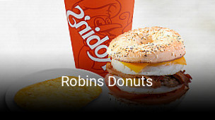 Robins Donuts reserve table
