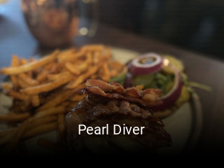 Book a table now at Pearl Diver