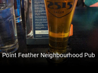 Point Feather Neighbourhood Pub reservation