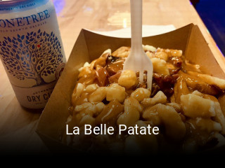 La Belle Patate reserve table