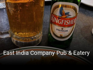 Book a table now at East India Company Pub & Eatery