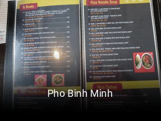 Pho Binh Minh reservation