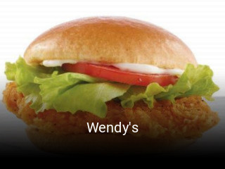 Wendy's reserve table