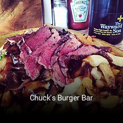 Chuck's Burger Bar reserve table