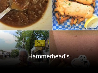 Book a table now at Hammerhead's