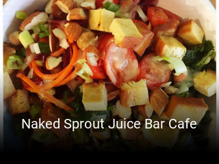 Naked Sprout Juice Bar Cafe book online