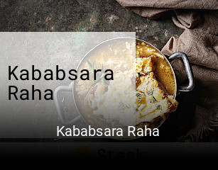 Kababsara Raha table reservation