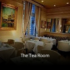 Book a table now at The Tea Room