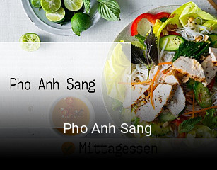 Pho Anh Sang reservation