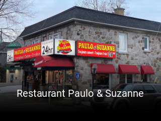Restaurant Paulo & Suzanne reservation
