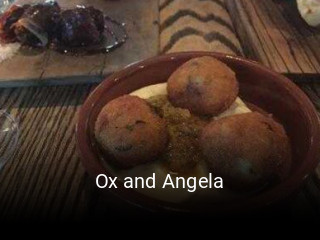 Book a table now at Ox and Angela